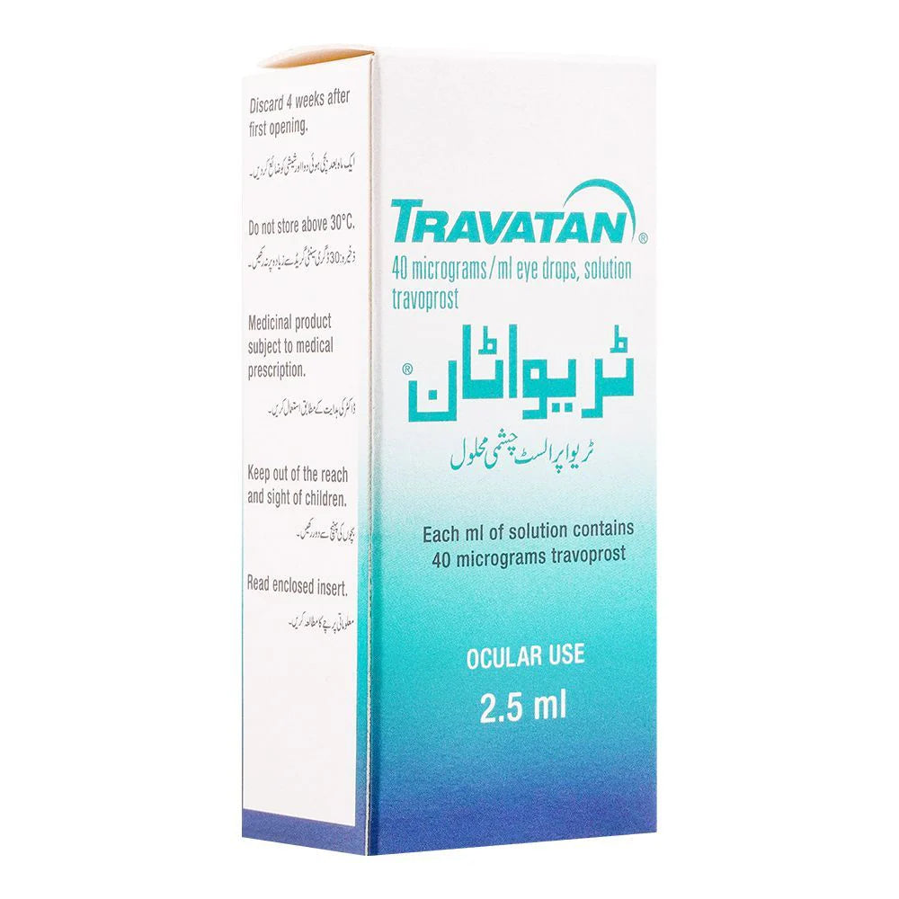 Travatan 2.5ml Eye Drops – Eye Pressure and Glaucoma Management