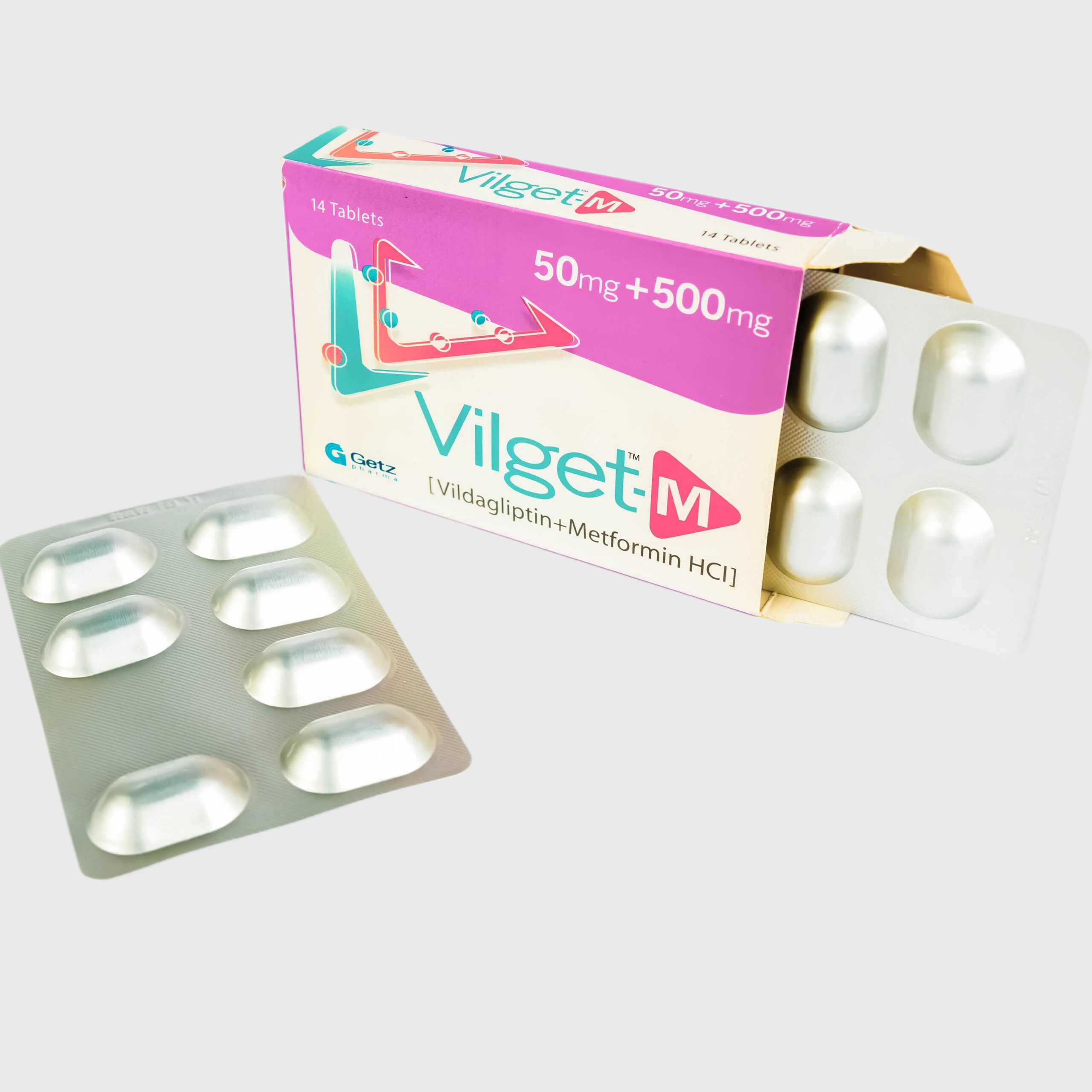 Vilget M 50/500mg Tablet