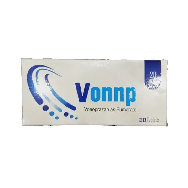 Vonnp 20mg Tablets (Vonoprazan Fumarate) 30 Tablets