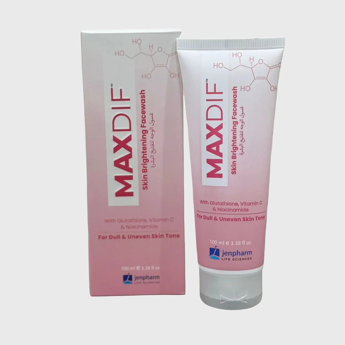MAXDIF BRIGHTENING FACE WASH GEL