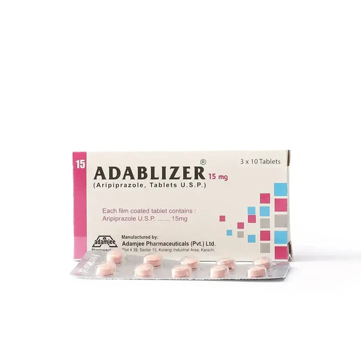Adablizer 15mg Tablets – Treatment for Schizophrenia and Mood Disorders