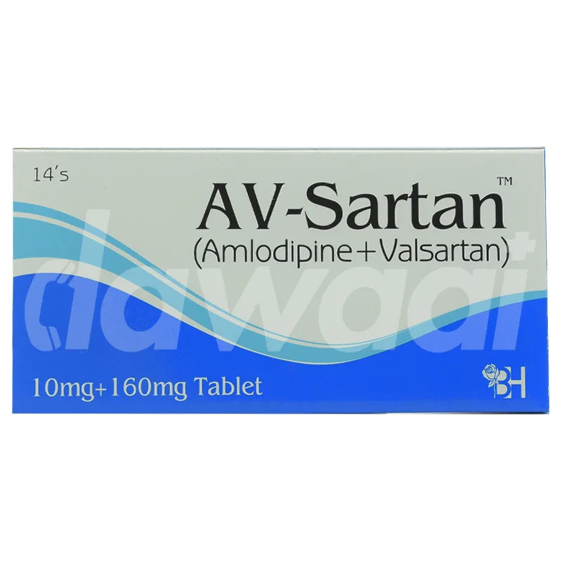 AV-Sartan 10mg/160mg Tablet – Controls High Blood Pressure & Supports Heart Health