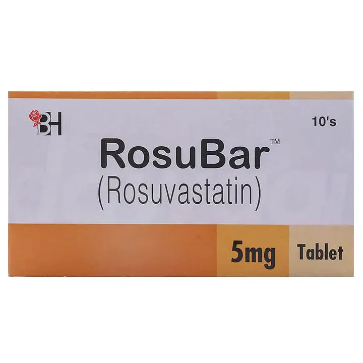 Rosubar 5mg Tablets – For Cholesterol Control and Heart Health Support