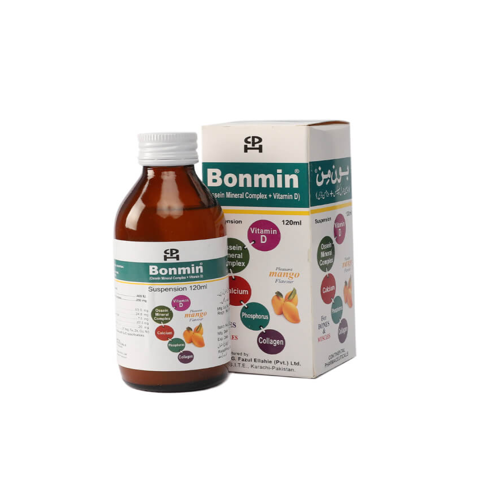 Bonmin Syrup 120ml – Multivitamin and Mineral Supplement