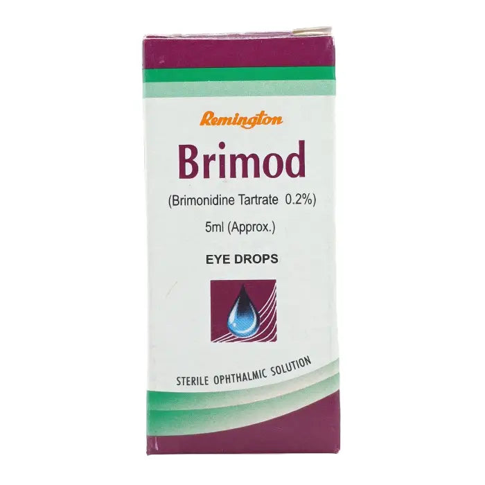 Brimod 0.2% Eye Drops 5ml – Treatment for High Eye Pressure and Glaucoma