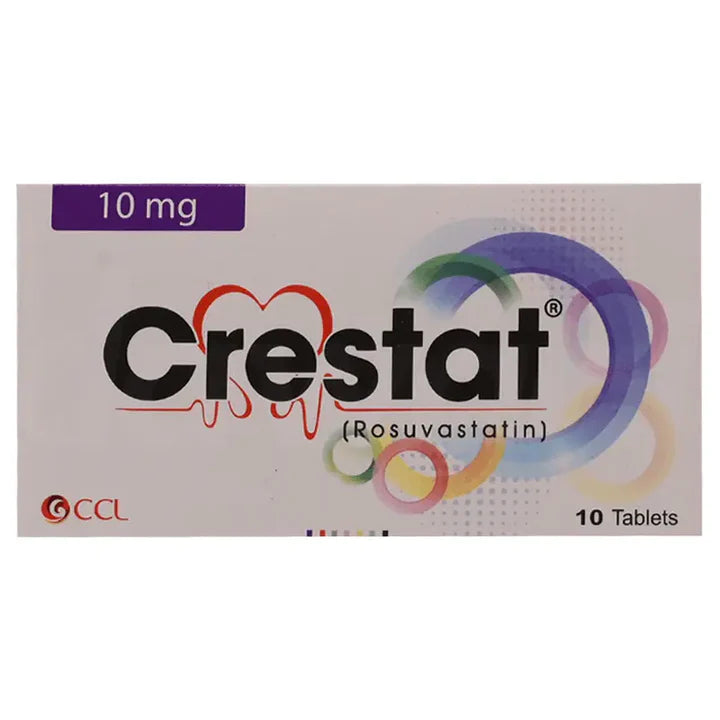 Crestat 10mg Tablet – Cholesterol Control for Heart Health