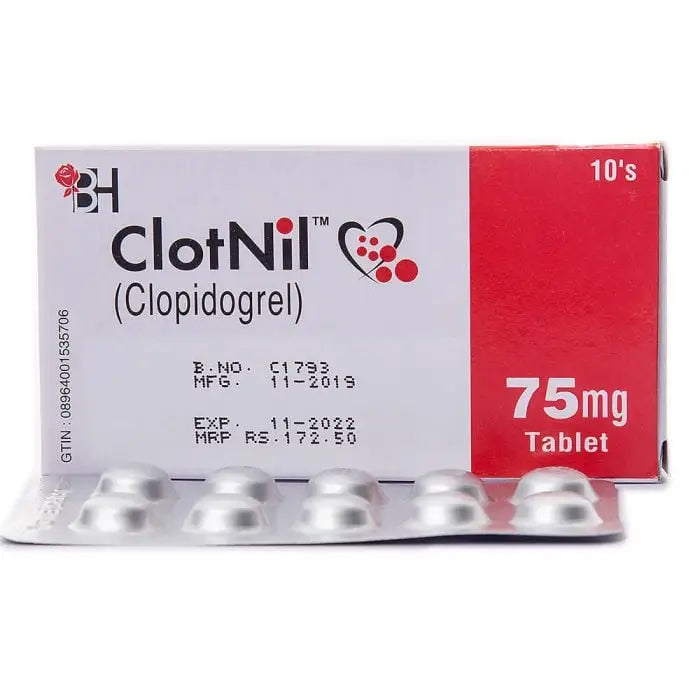 Clotnil 75mg Tablet – For Blood Clot Prevention