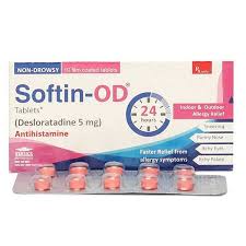 Softin-OD Tablets 5mg – For Allergy and Sneezing Relief