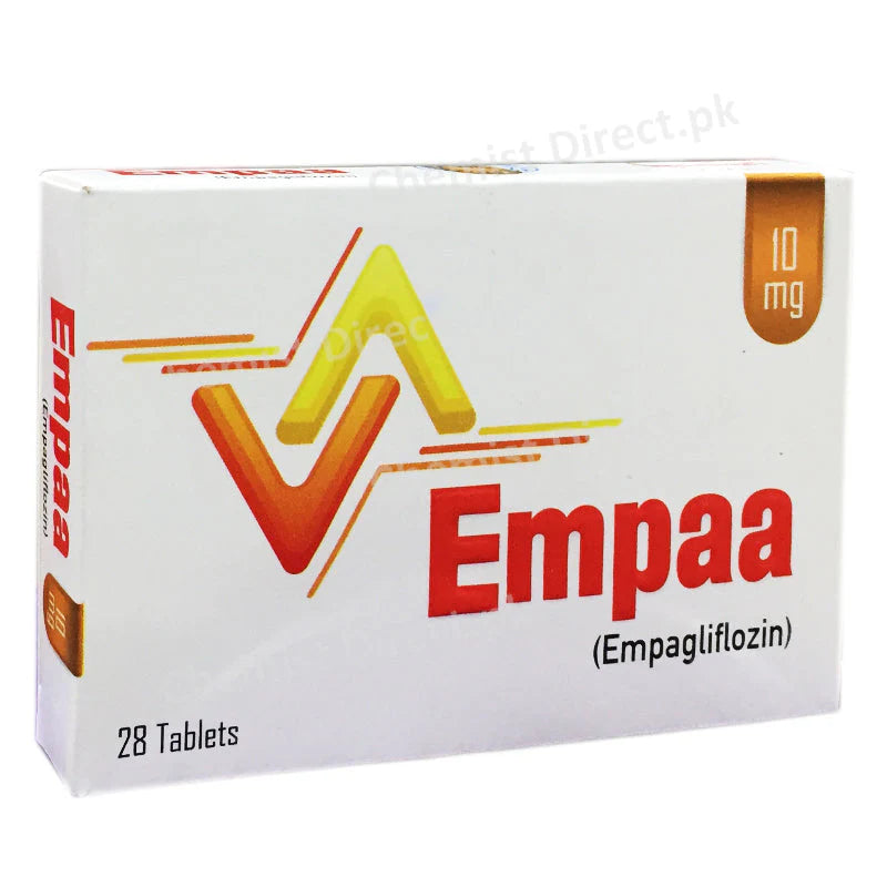 Empaa 10mg Tablets – Empagliflozin Antidiabetic Medicine (28 Tablets)