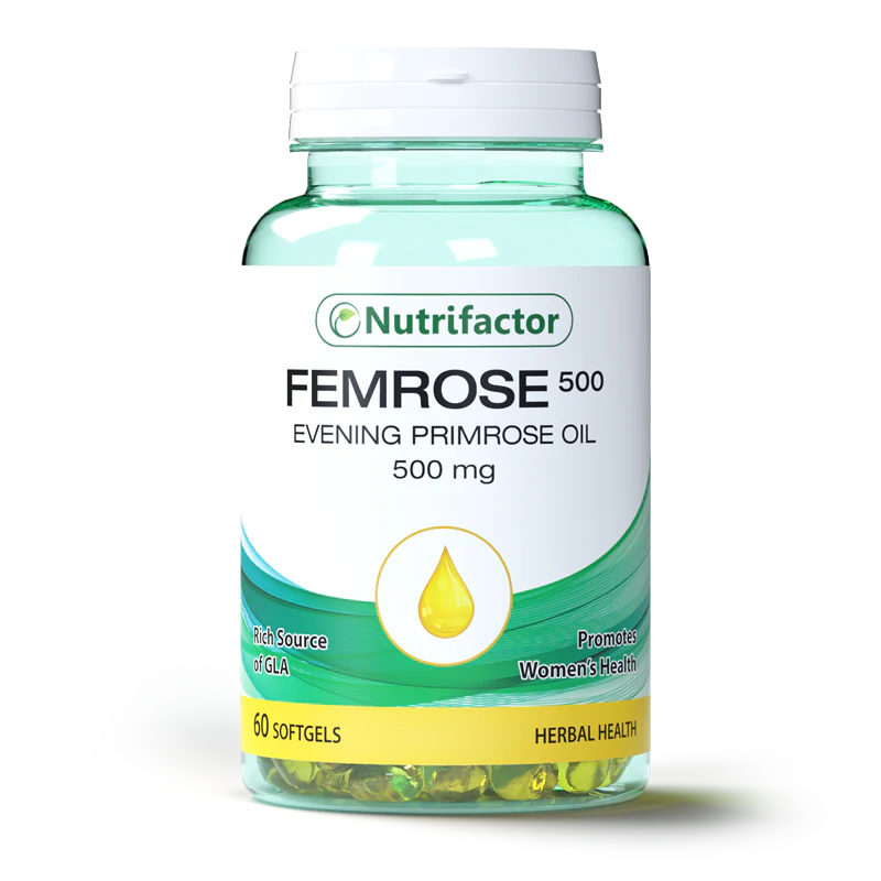 Femrose 500 evening primrose oil capsules Pakistan