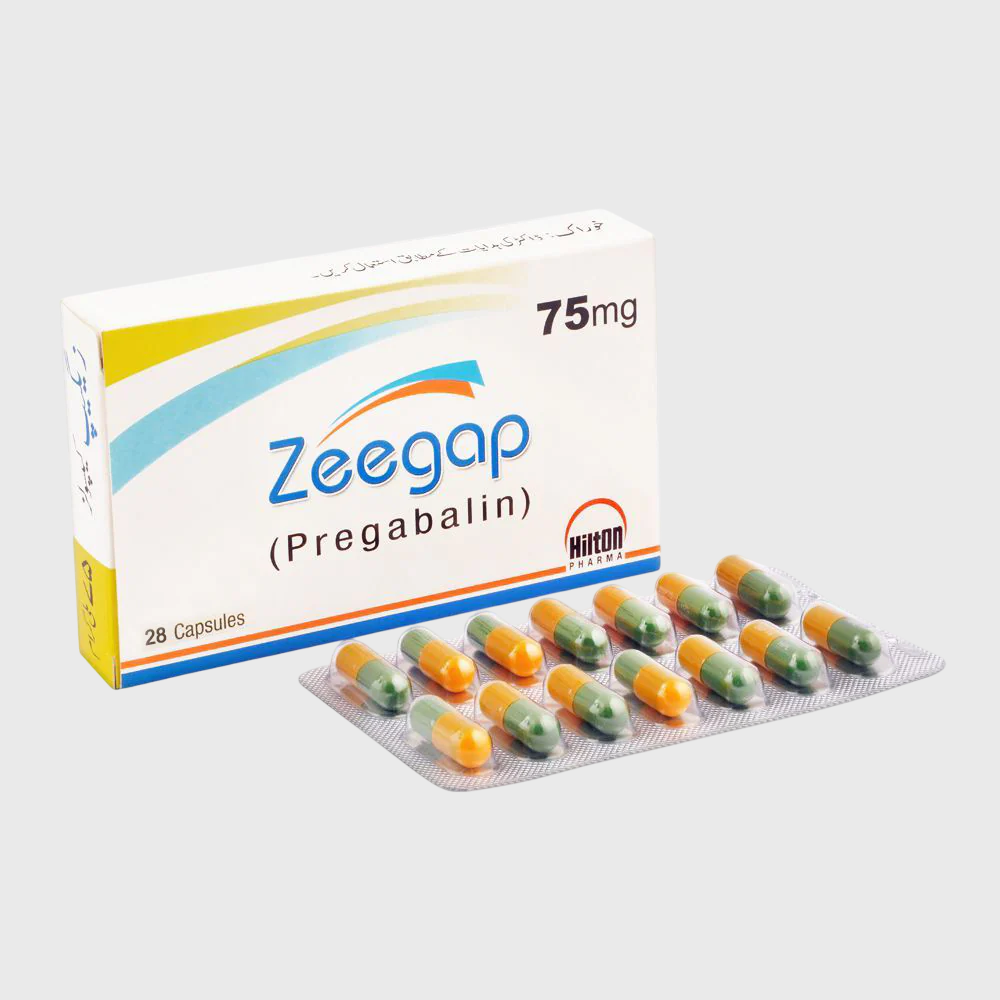 Zeegab 75mg Capsule 28s