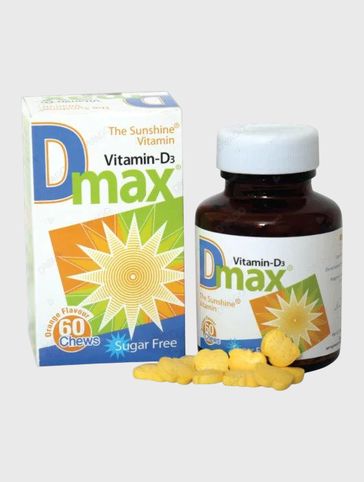 D Max Chewable 2000iu 60s Jar