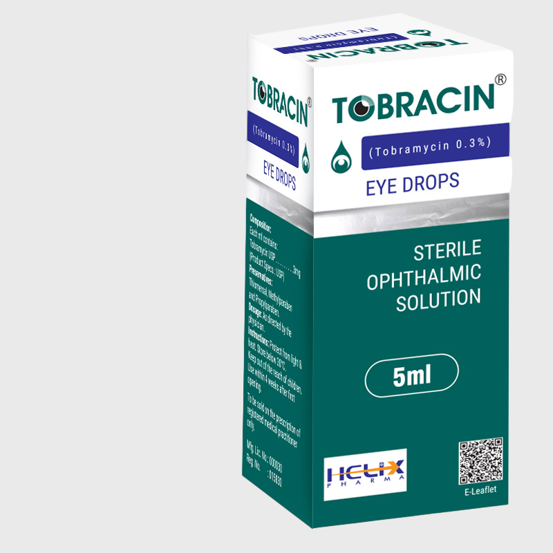 Tobracin 0.3% 5ml Eye Drops (Tobramycin) – Broad-Spectrum Antibiotic for Ocular Infections