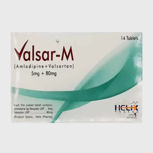 Valsar M 5/80mg Tablet