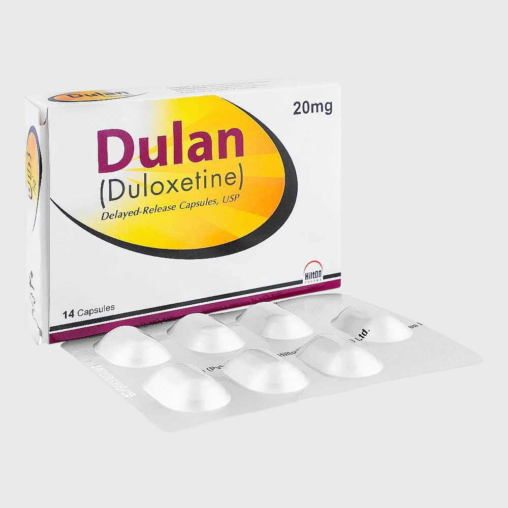 Dulan 20mg Capsules