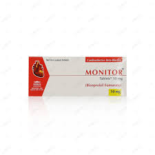 Monitor 10mg Tablet – For High Blood Pressure and Heart Rate Control