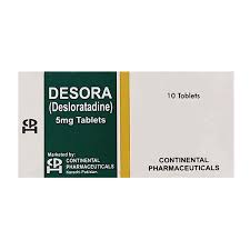 Desora 5mg Tablets – Desloratadine Anti-Allergy Medicine