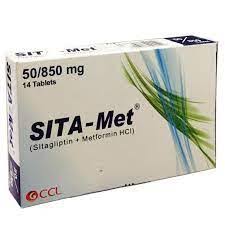 Sita Met 50mg/850mg Tablets – Treatment for Type 2 Diabetes Blood Sugar Control