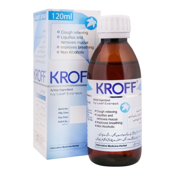 Kroff Syrup 120ml – Cough Relief and Mucus Clearance Support