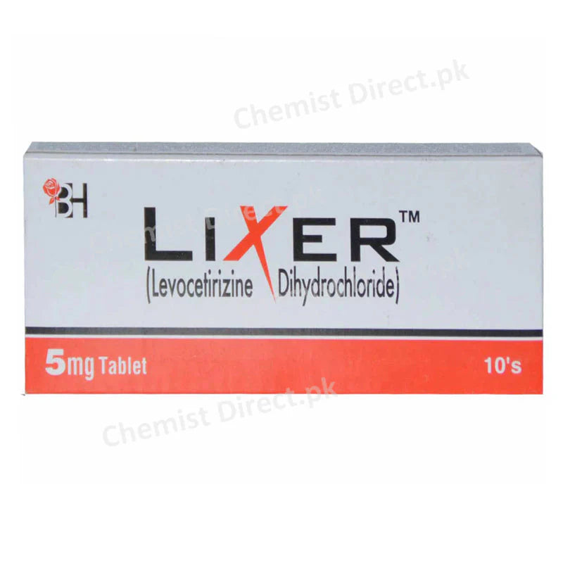 Lixer 5mg Tablet – Allergy Relief & Sneezing Control