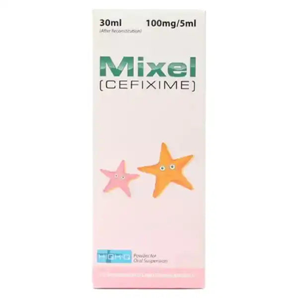 Mixel 100mg Syrup (Cefixime) – Bacterial Infection Treatment for Children