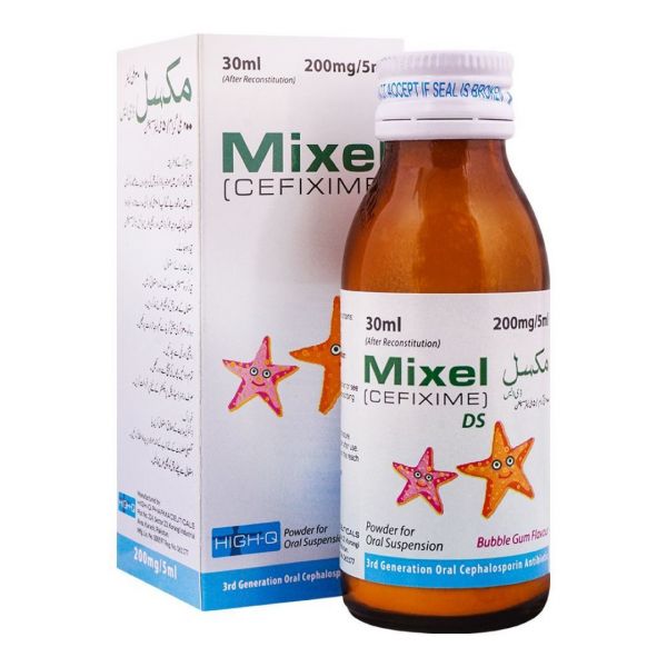 Mixel DS Syrup 30ml (Cefixime) – Bacterial Infection Treatment for Children