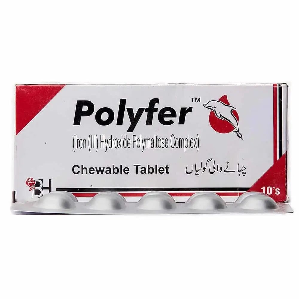 Polyfer Chewable Tablets – For Iron Deficiency Support