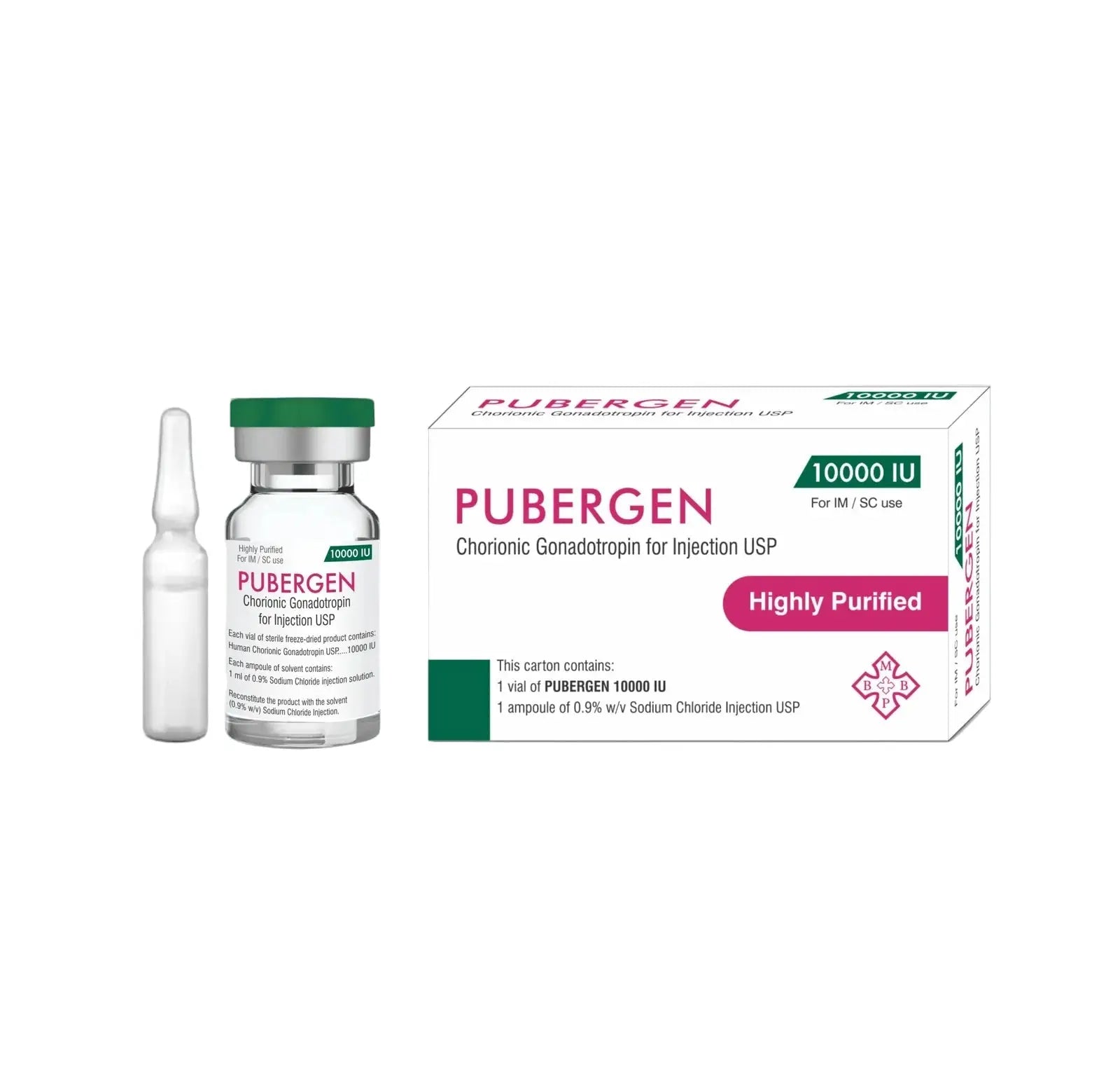 Pubergen 10000IU Injection – For Ovulation Trigger and Fertility Support