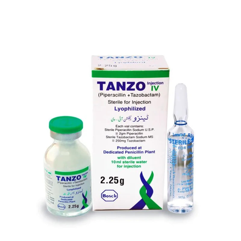 Tanzo 2.25g Injection – Antibiotic Injection for Severe Bacterial Infections