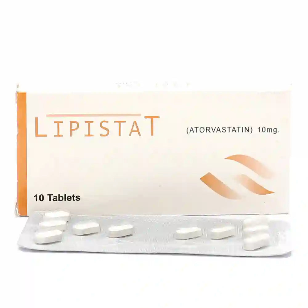 Lipistat 10mg Tablets – Cholesterol Control and Heart Health Tablets