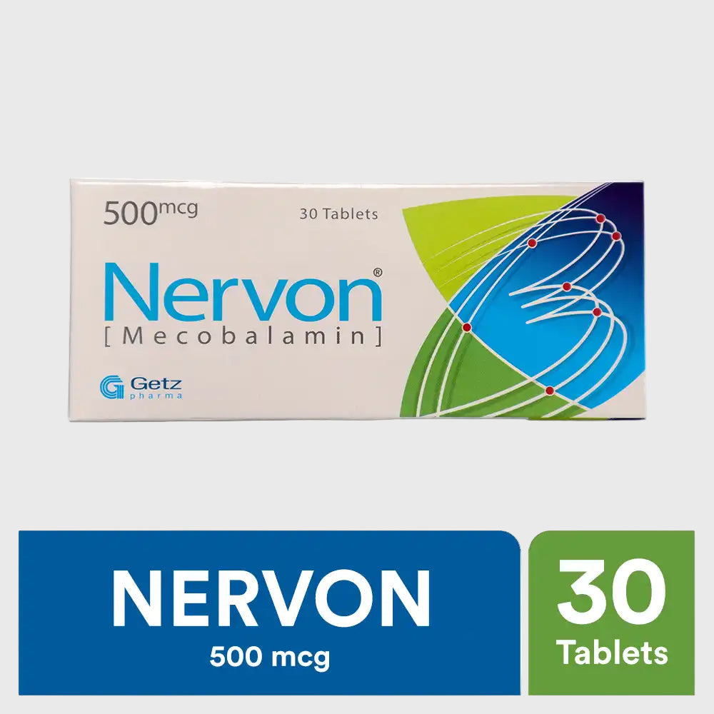 Nervon 500mcg Tab