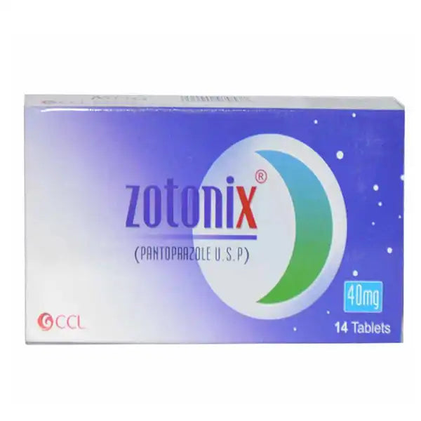 Zotonix 40mg Tablets – Treatment for Acid Reflux and Stomach Ulcer Relief