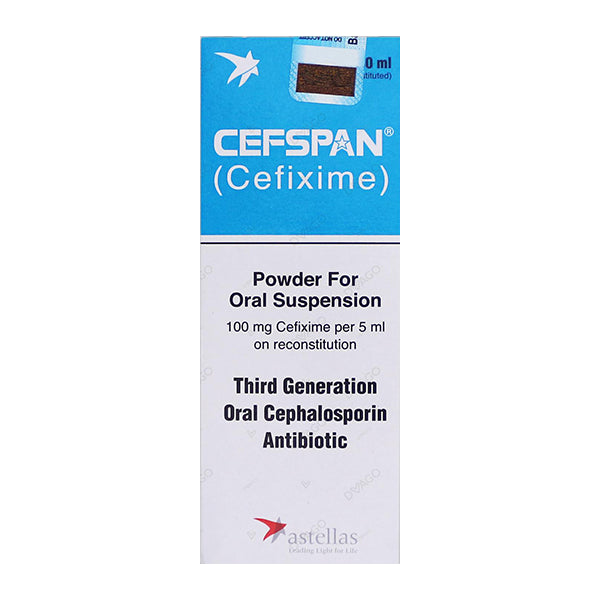 Cefspan 100mg/5ml 30ml Syrup – For Bacterial Infection Treatment