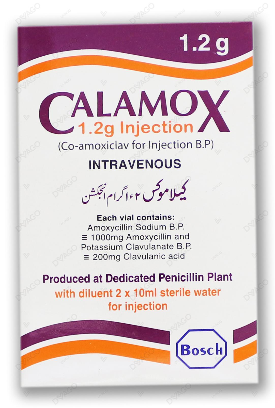 Calamox 1.2gm Injection – Antibiotic Injection for Bacterial Infections