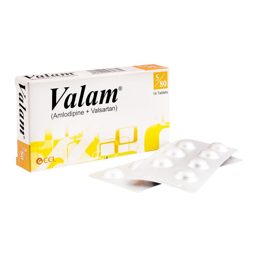 Valam 5mg/80mg Tablets – Treatment for High Blood Pressure Control