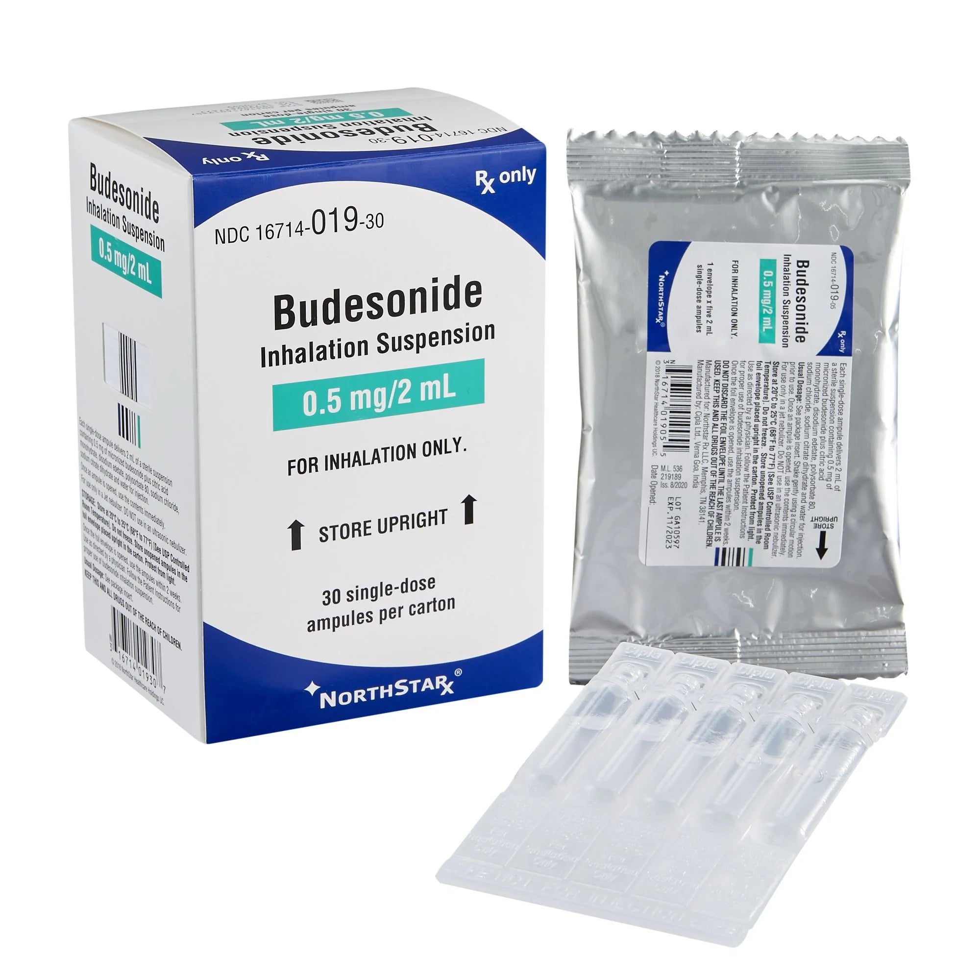 Budeson Nebulizer Ampules 0.5mg/2ml 5s – Anti Inflammatory Nebulization