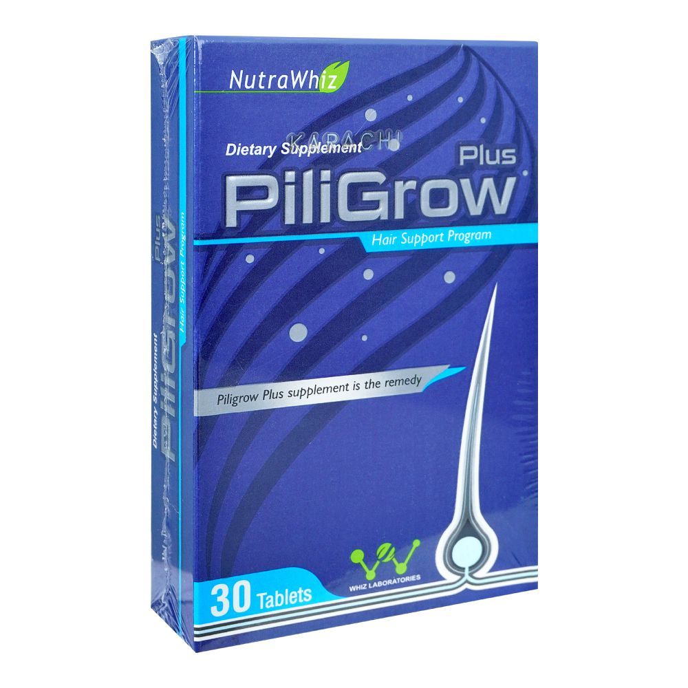 Piligrow Plus Tablets – Hair Growth and Hair Strengthening Nutritional Supplement