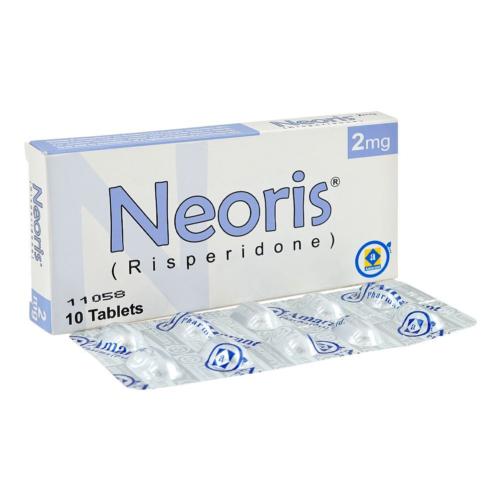 Neoris 2mg Tablets (Risperidone) – Mental Health Treatment Tablets