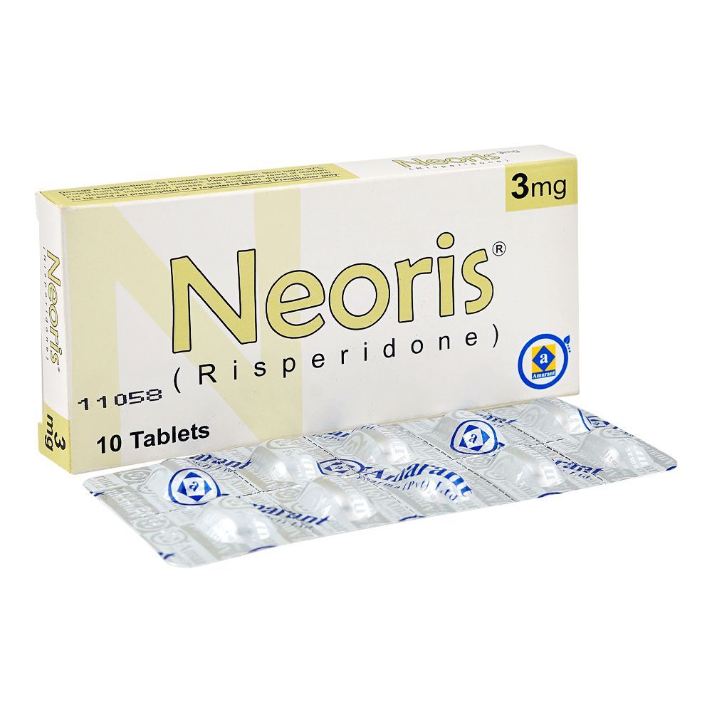 Neoris 3mg Tablets (Risperidone) – Mental Health Treatment Tablets