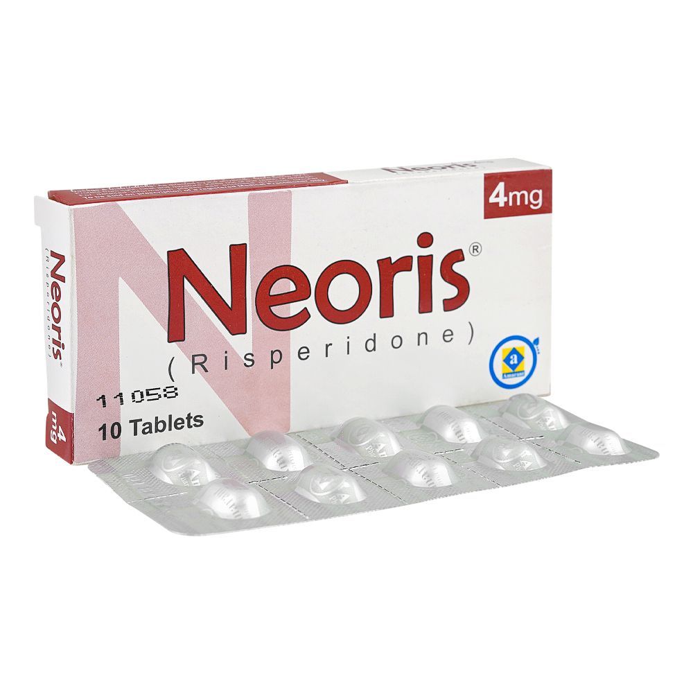 Neoris 4mg Tablets (Risperidone) – Mental Health Treatment Tablets