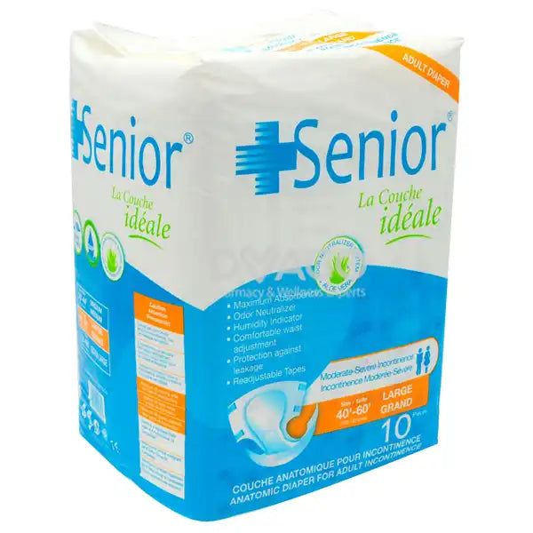 Adult Senior Diapers Large (L) – Urinary Incontinence Protection for Adults