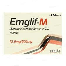 Emglif M 12.5/500mg Tablet – For Blood Sugar Control in Diabetes