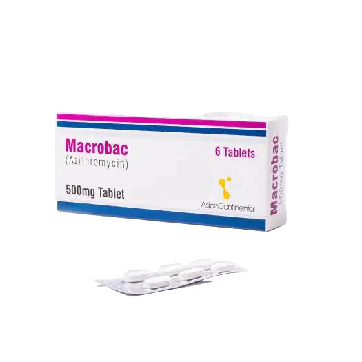 Macrobac 500mg Tablet – Antibiotic for Bacterial Infections