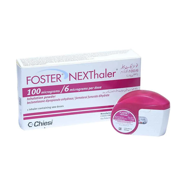 Foster Nexthaler 100/6mcg – Dry Powder Inhaler for Asthma Control