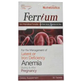 Ferrium Tablets (Iron Polymaltose Complex + Folic Acid + Vitamins & Zinc)