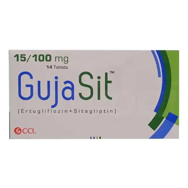 Gujasit 15/100mg Tablets – Blood Sugar Control Tablets
