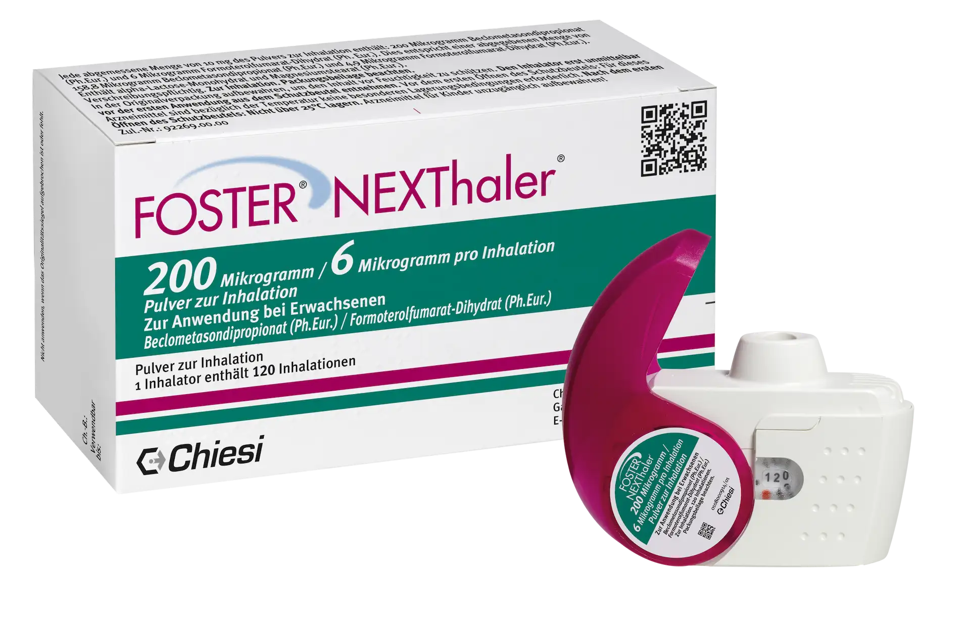 Foster Nexthaler 200/6mcg – Dry Powder Inhaler for Asthma Control
