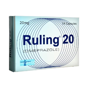 Ruling 20mg (Omeprazole) – Acid Control Capsule for Stomach Relief