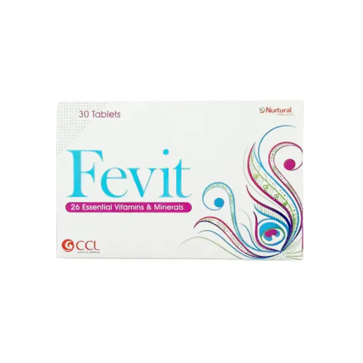Fevit Tablets – Multivitamin and Mineral Supplement for Daily Nutrition