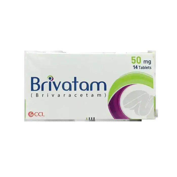 Brivatam 50mg Tablet – Seizure Control for Epilepsy Management